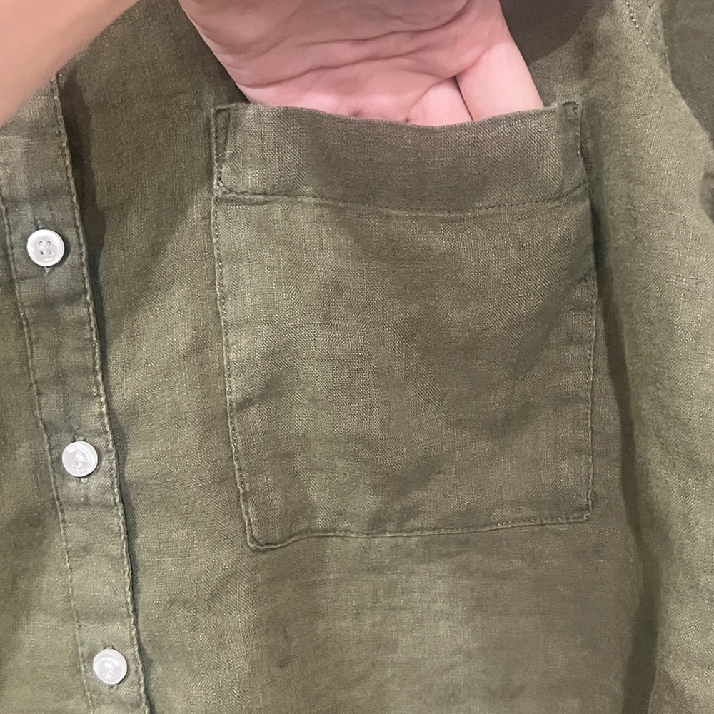 FINAL PRICE Boden Linen Button Down - Picture 3 of 9